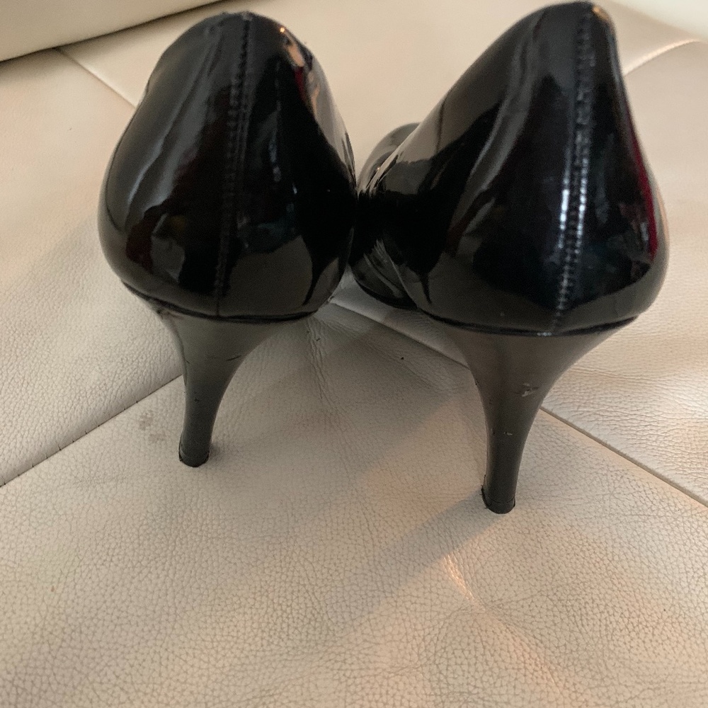 Black Patent Heels never worn